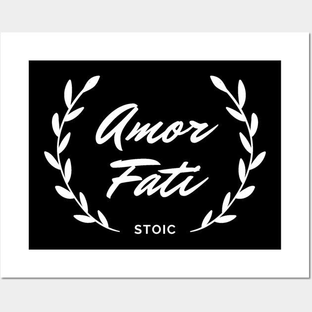 Amor fati (Stoic) V.1 Wall Art by Rules of the mind